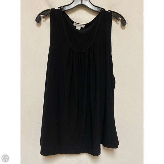 Top Sleeveless By Dressbarn In Black, Size: 2x