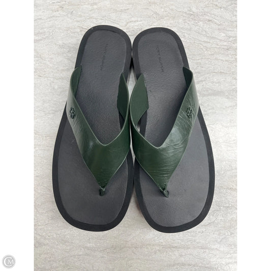 Sandals Designer By Tory Burch In Green, Size: 11