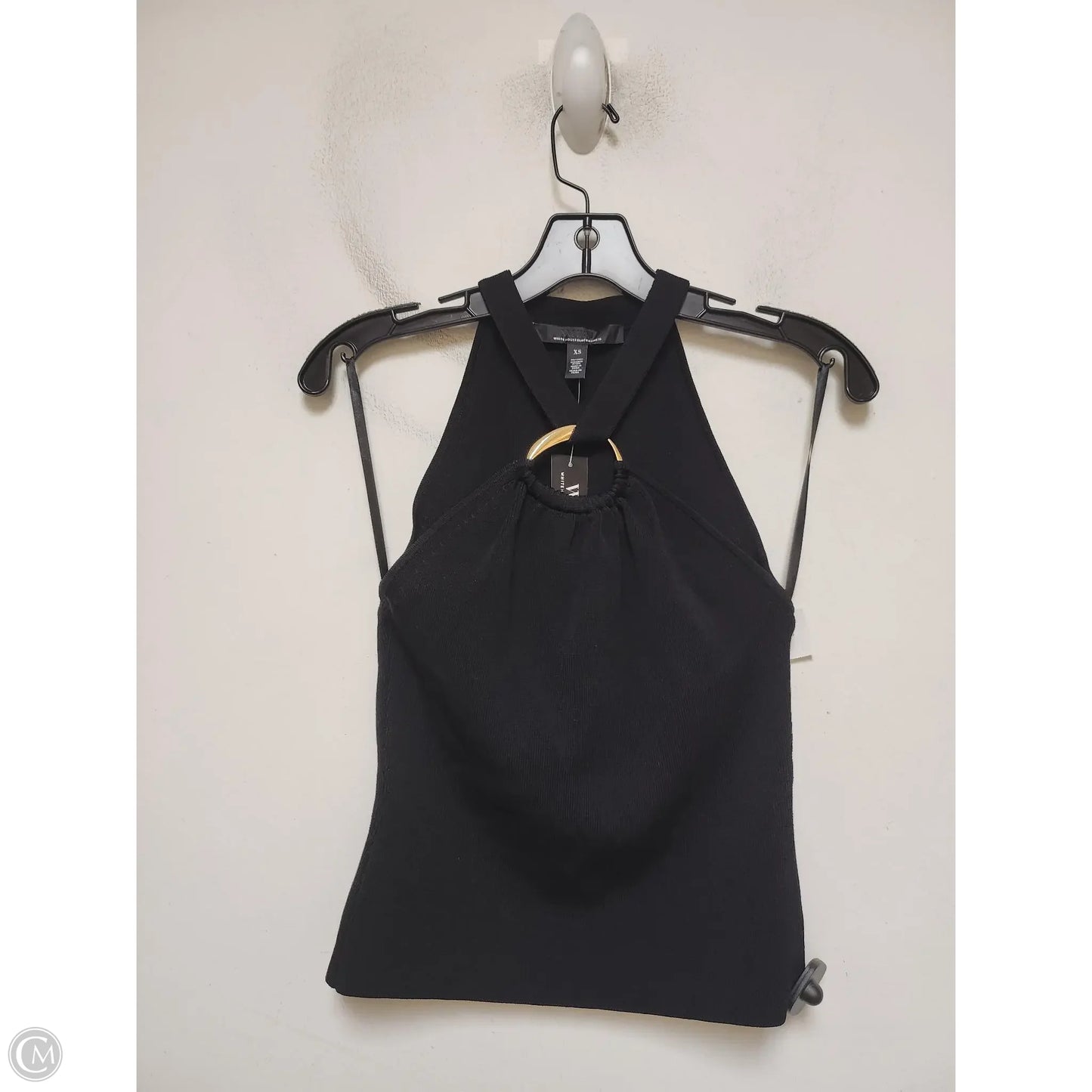 Top Sleeveless By White House Black Market In Black, Size: Xs