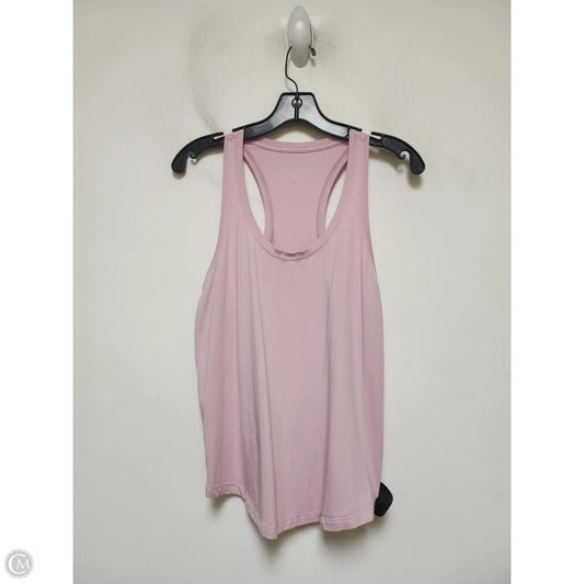 Athletic Tank Top By Lululemon In Pink, Size: S