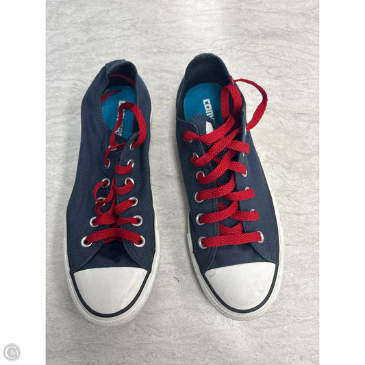Shoes Sneakers By Converse In Blue & Red & White, Size: 8.5
