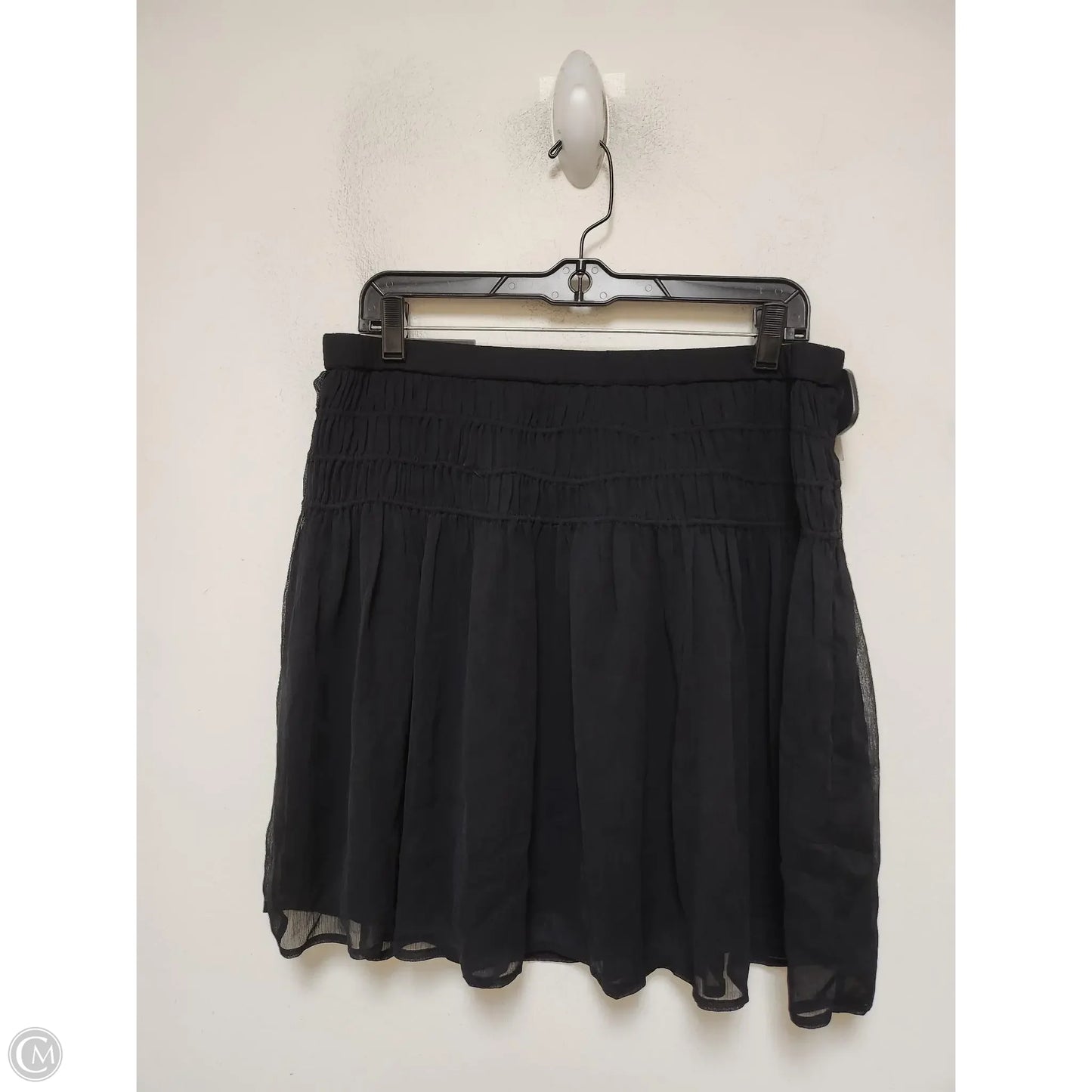 Skirt Mini & Short By Banana Republic In Black, Size: 8