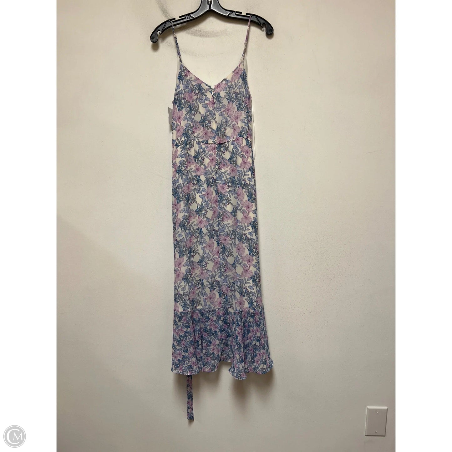 Dress Casual Midi By Vince Camuto In Floral Print, Size: M