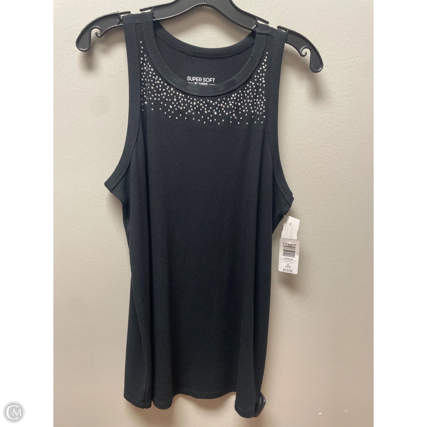 Tank Top By Torrid In Black, Size: 2x