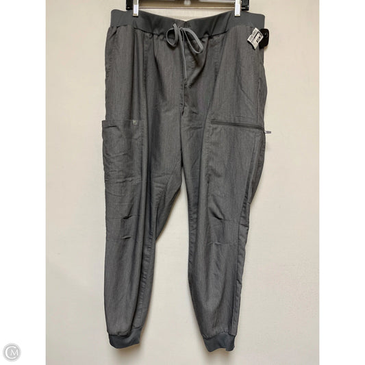 Athletic Pants By Fabletics In Grey, Size: 2x