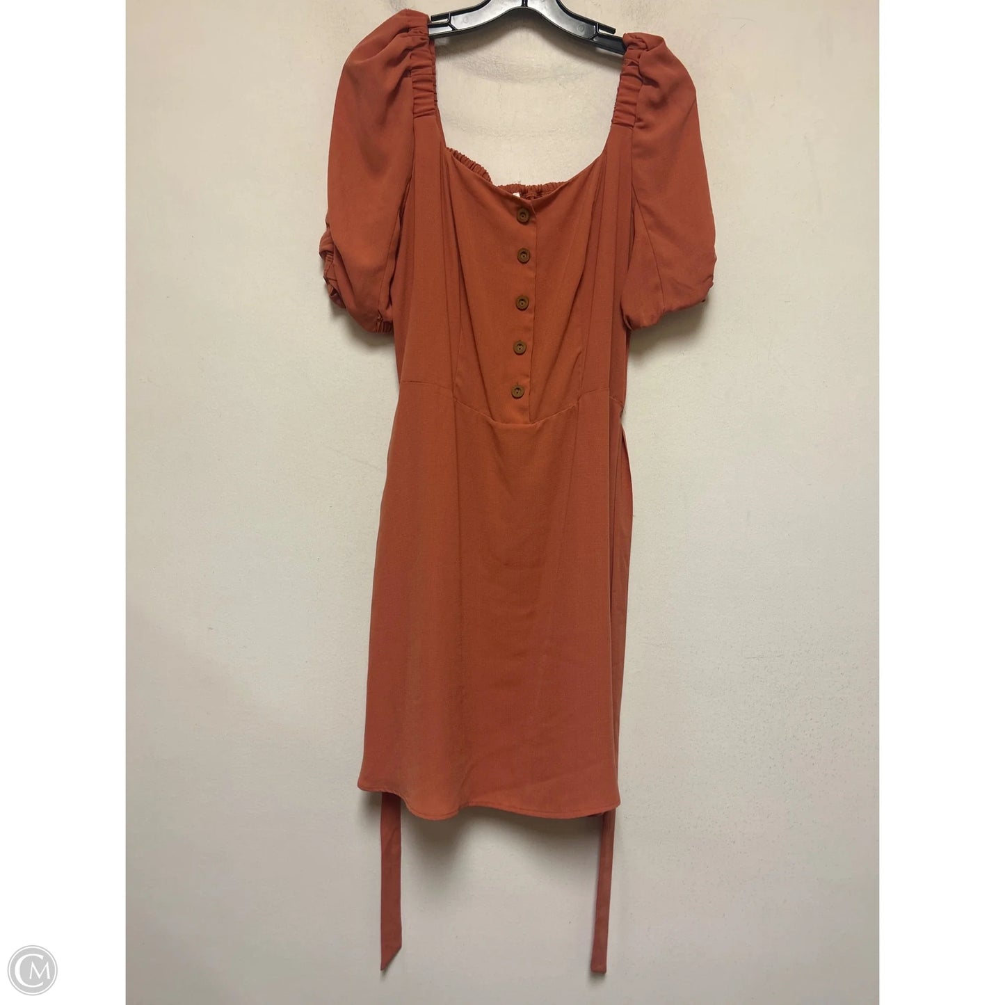 Dress Casual Short By Lc Lauren Conrad In Orange, Size: L