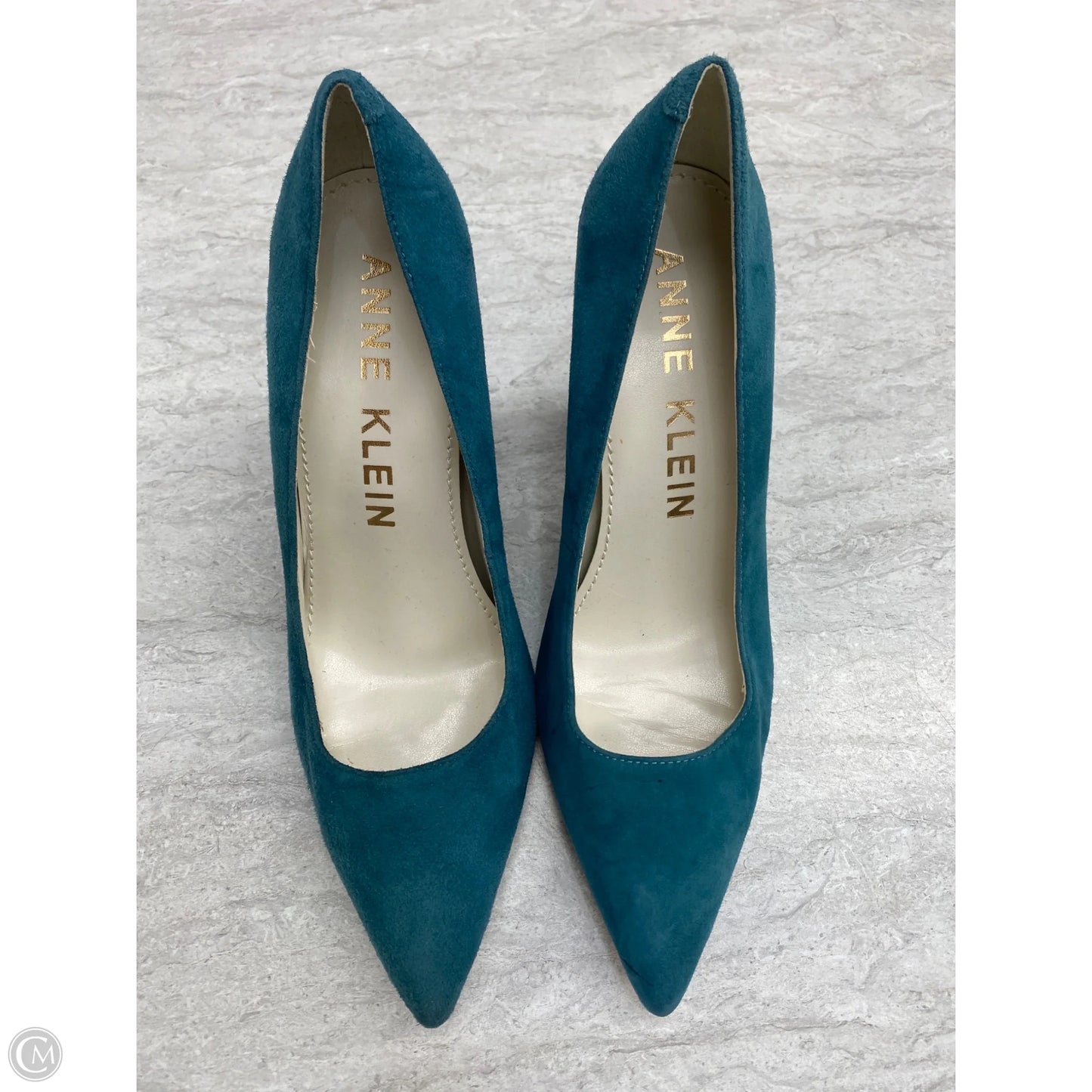 Shoes Heels Block By Anne Klein In Green, Size: 7.5