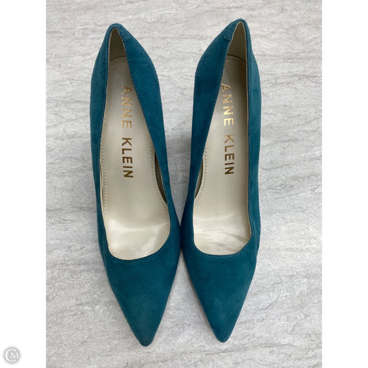 Shoes Heels Block By Anne Klein In Green, Size: 7.5