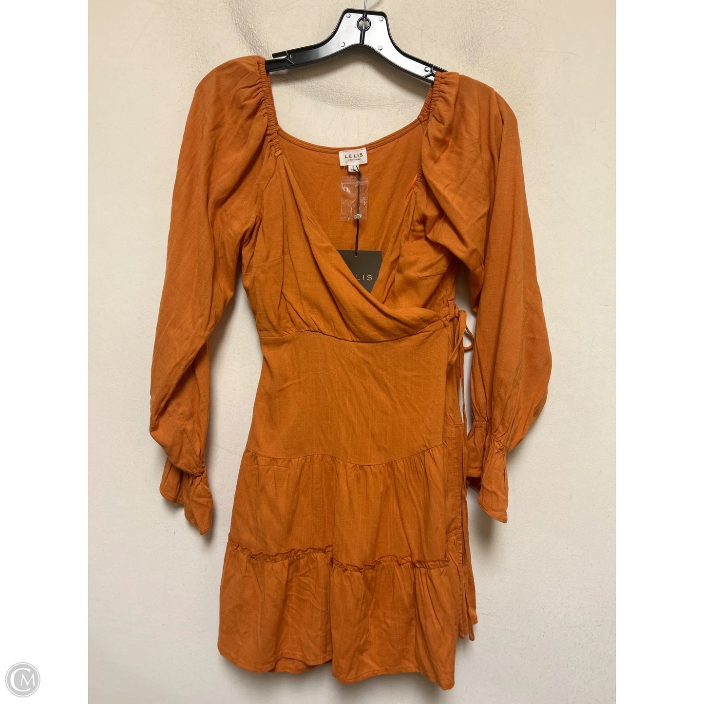 Dress Casual Short By Le Lis In Orange, Size: S