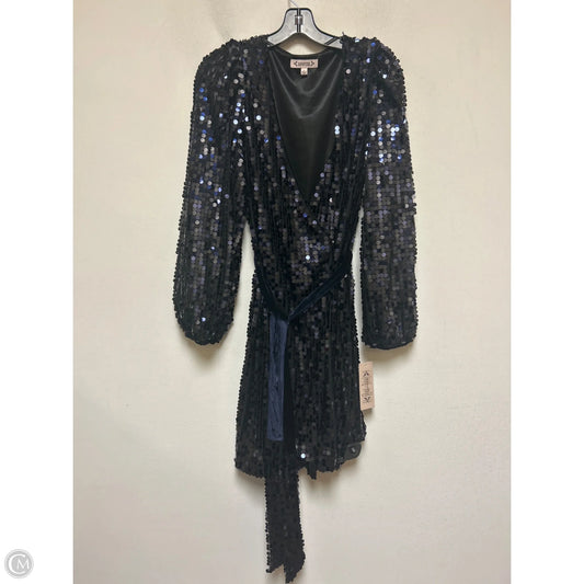 Dress Party Short By Nanette By Nanette Lepore In Black & Blue, Size: M