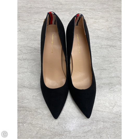 Shoes Heels Block By Tommy Hilfiger In Black, Size: 7.5