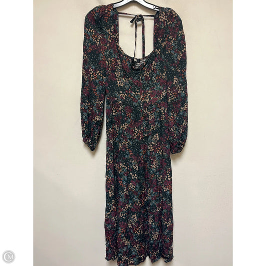 Dress Casual Midi By Paige In Floral Print, Size: Xs