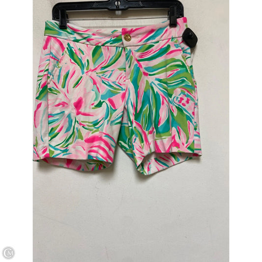 Shorts Designer By Lilly Pulitzer In Green & Pink, Size: 2