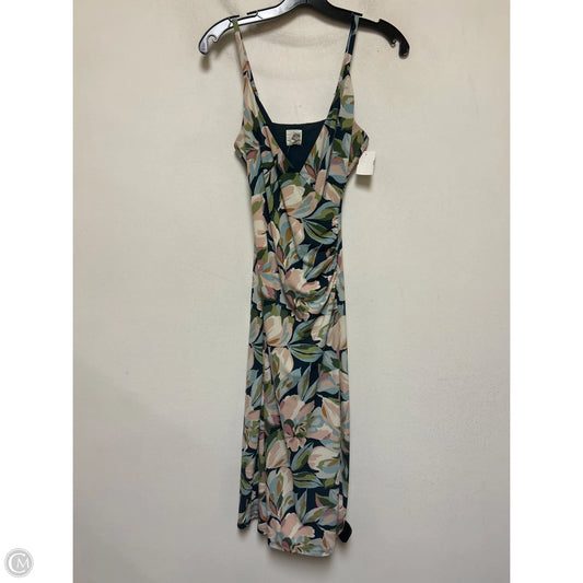 Dress Casual Midi By Joie In Floral Print, Size: Xs
