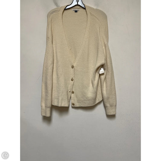 Sweater Cardigan By American Eagle In Cream, Size: S
