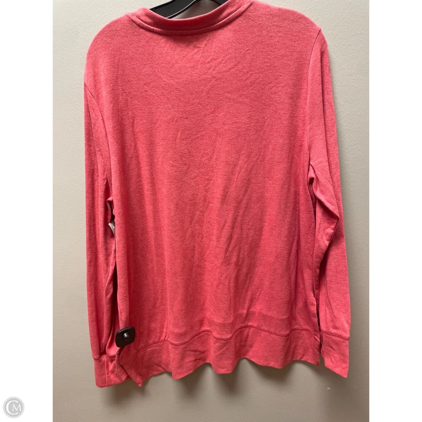 Top Long Sleeve By Holiday Time In Red, Size: Xl