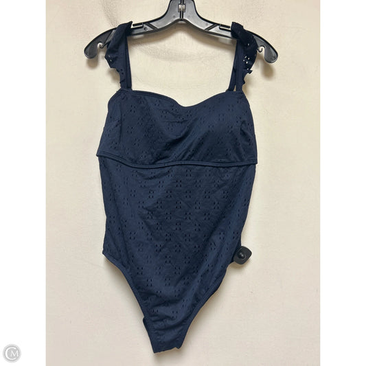 Swimsuit By Draper James In Navy, Size: L
