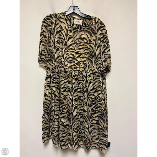 Dress Casual Short By Clothes Mentor In Animal Print, Size: L
