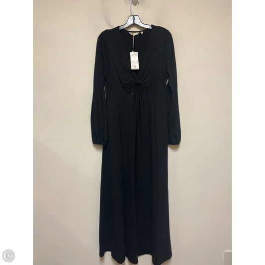 Dress Casual Midi By Boden In Black, Size: M