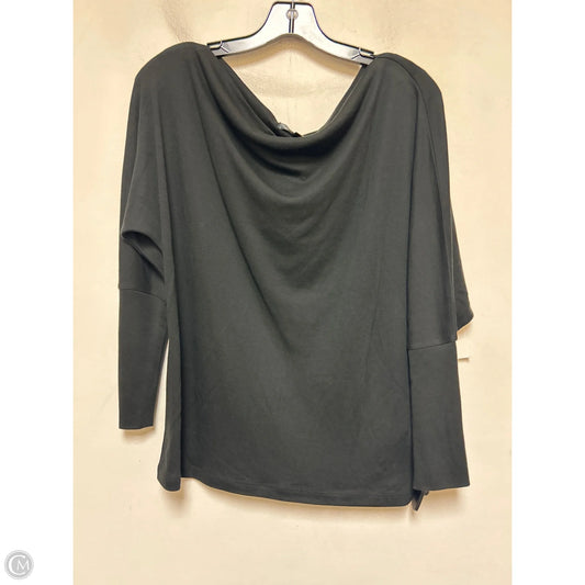 Top Long Sleeve By Banana Republic In Black, Size: L