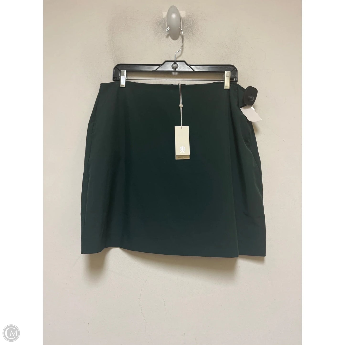 Skort Designer By Tory Burch In Green, Size: Xl