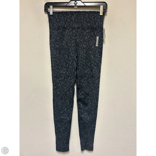 Athletic Leggings By Gym Shark In Leopard Print, Size: S