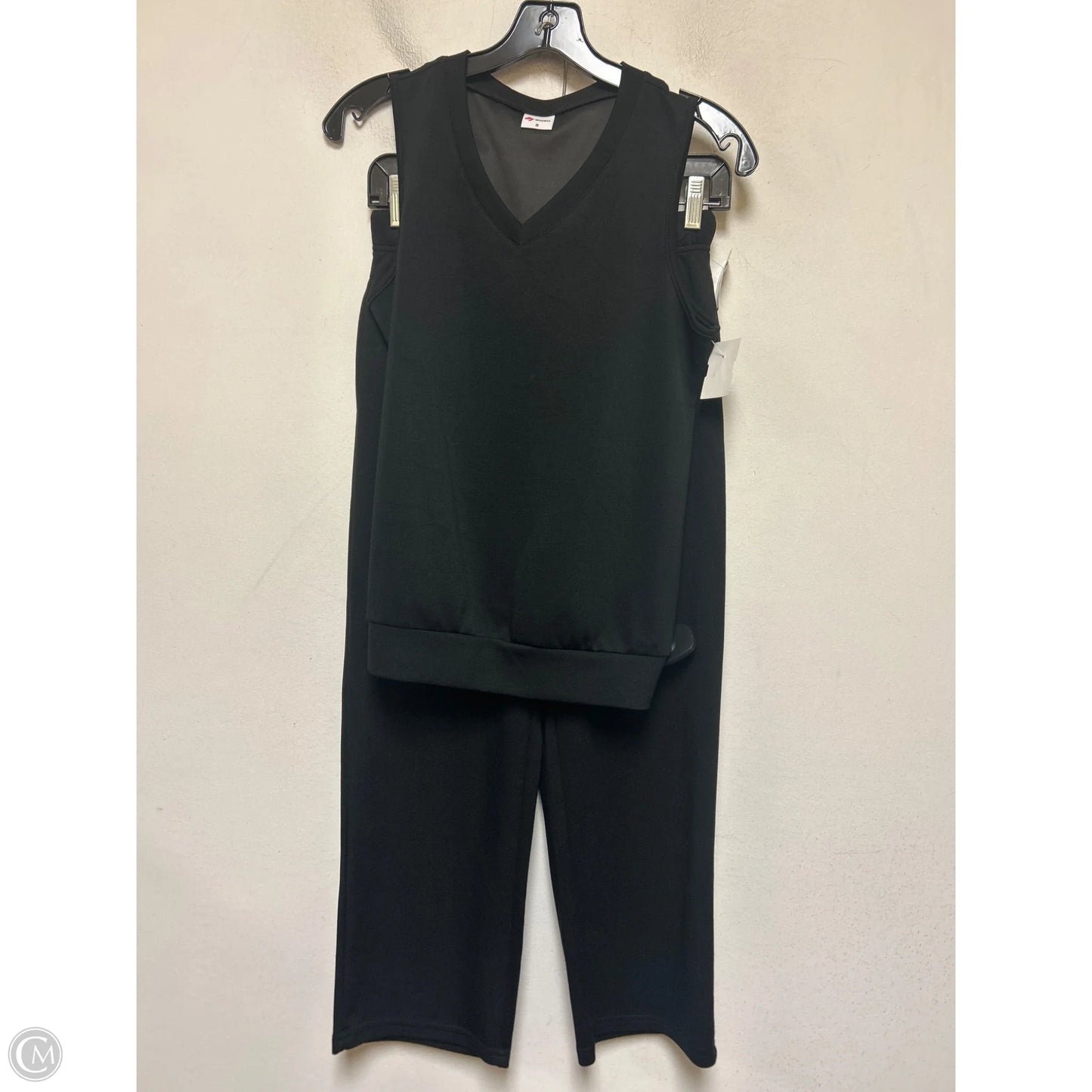 Pants Set 2pc By Clothes Mentor In Black, Size: 4