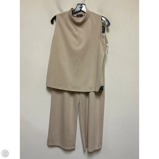 Pants Set 2pc By Clothes Mentor In Tan, Size: 8