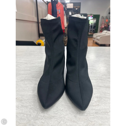 Boots Ankle Heels By A New Day In Black, Size: 11