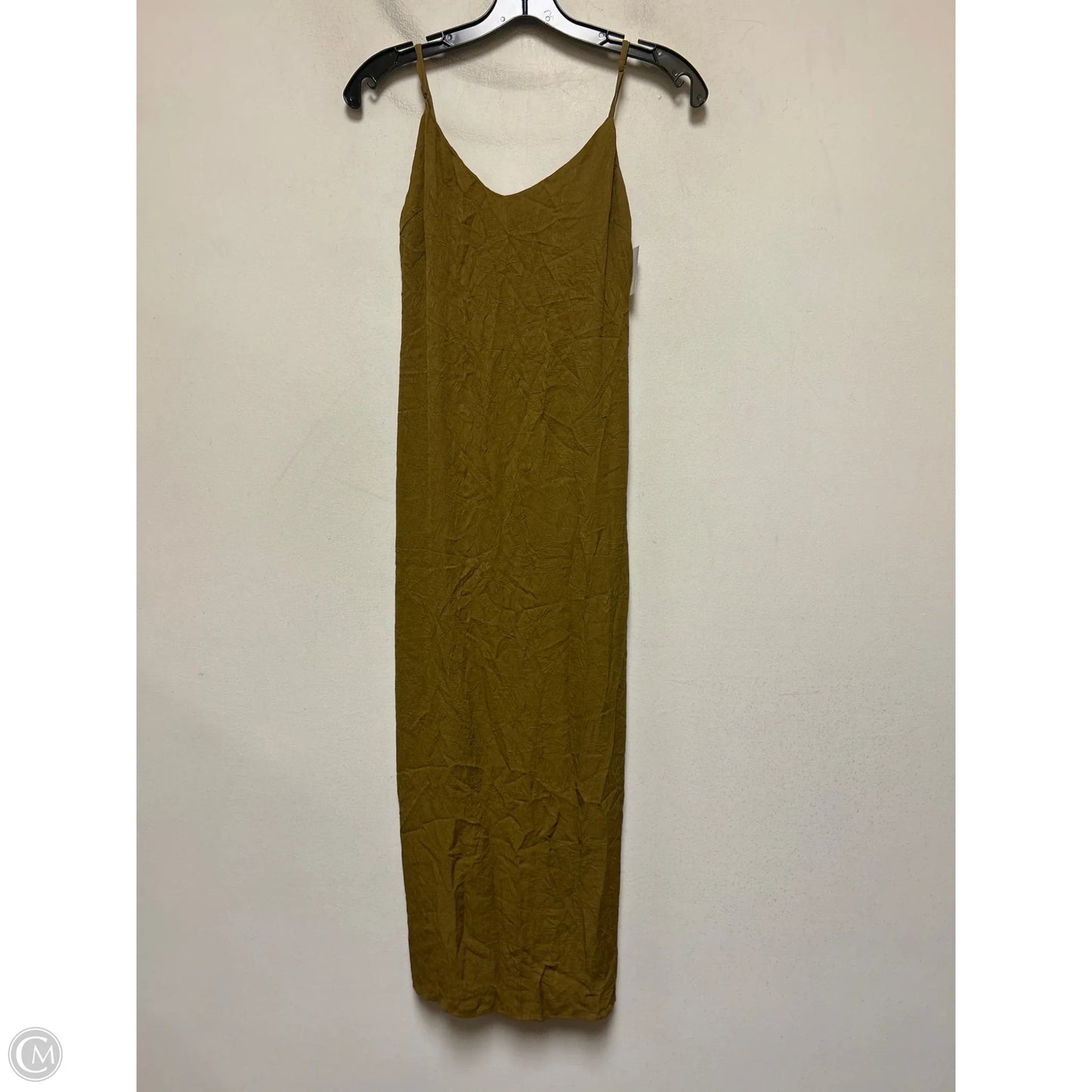 Dress Casual Midi By Zara In Brown, Size: S