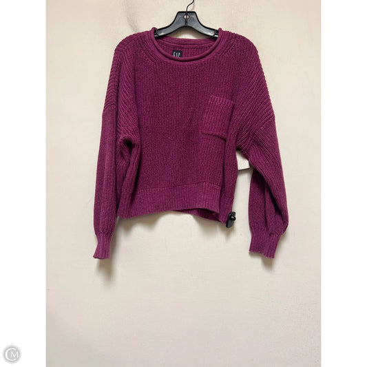Sweater By Gap In Purple, Size: L