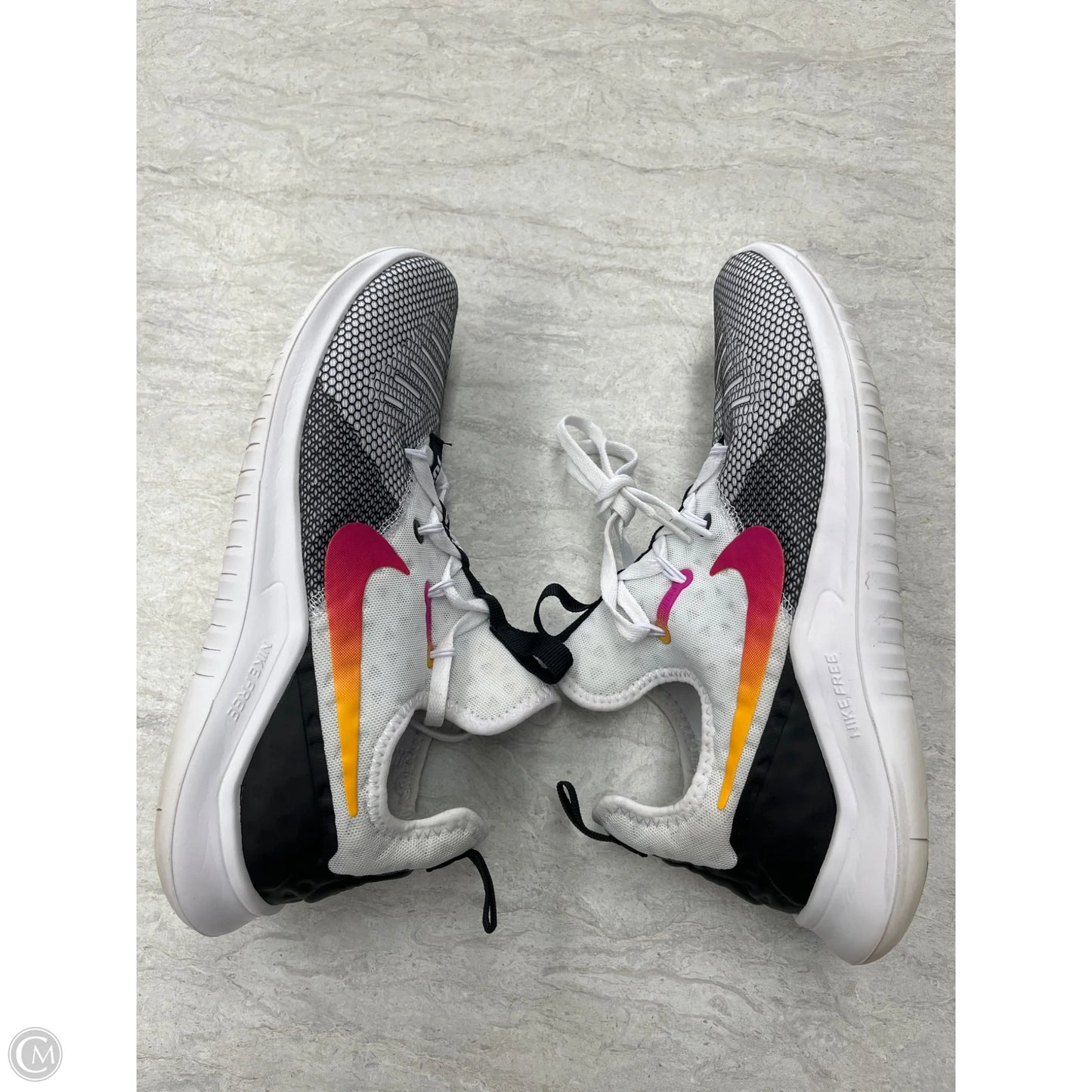 Shoes Athletic By Nike In Black & White, Size: 7.5