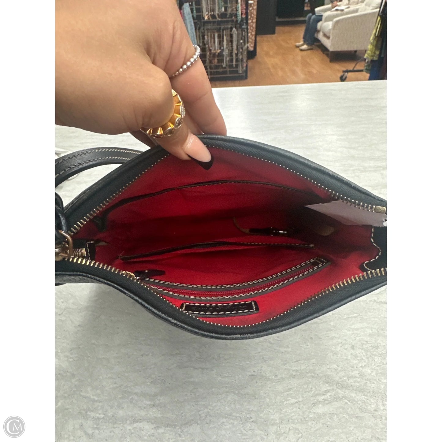 Crossbody Designer By Dooney And Bourke, Size: Medium