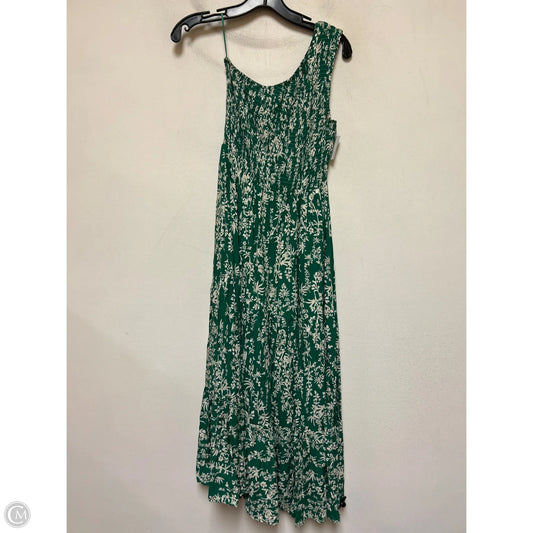Dress Casual Maxi By Iris In Green & White, Size: S