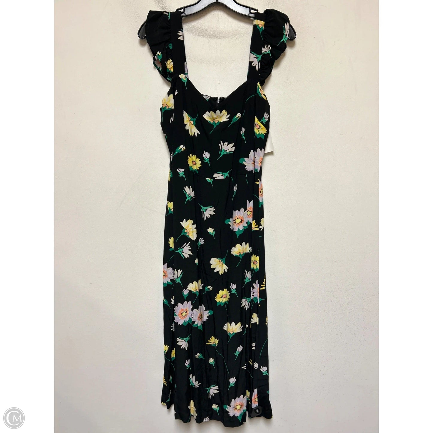 Dress Casual Midi By Loft In Floral Print, Size: S
