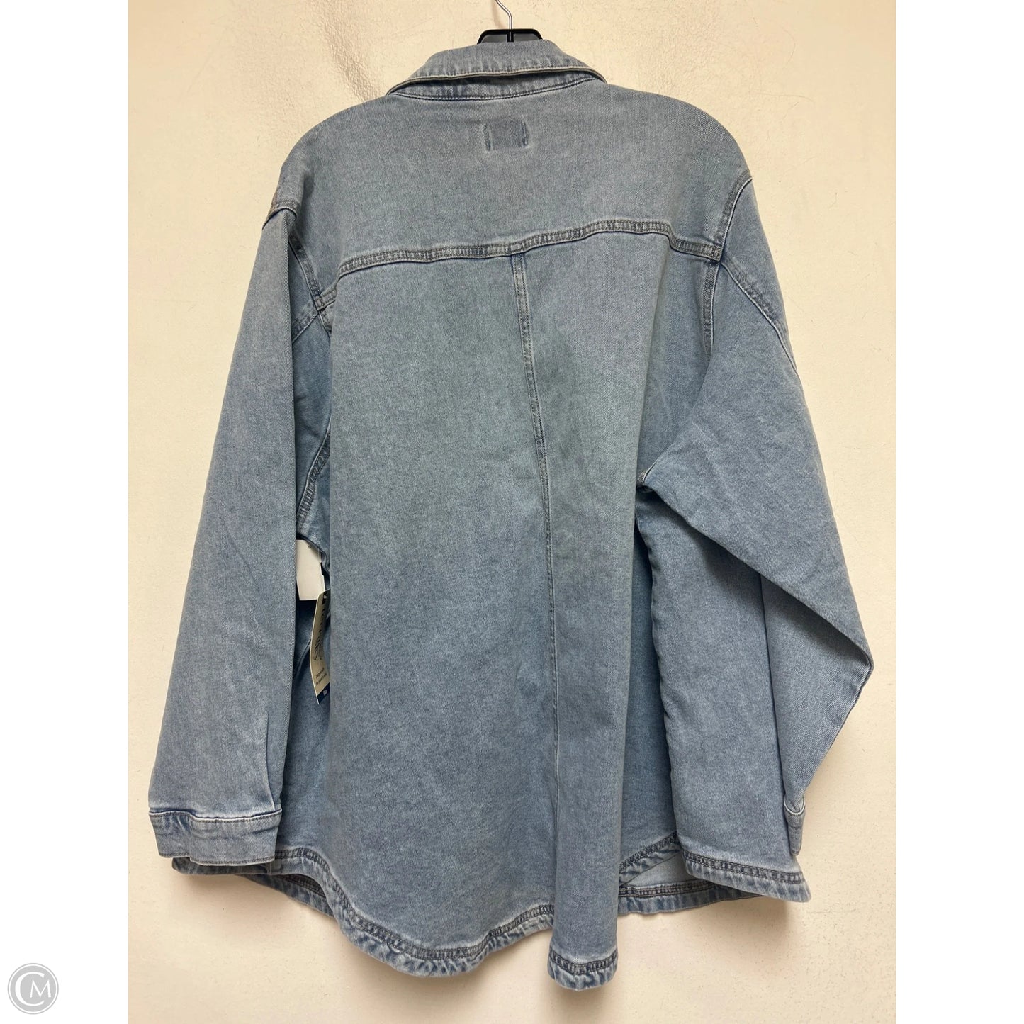Jacket Denim By Terra & Sky In Blue Denim, Size: 2x