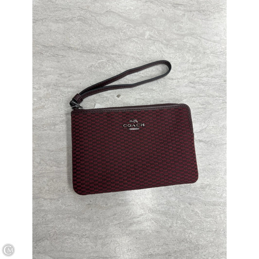 Wristlet By Coach, Size: Small