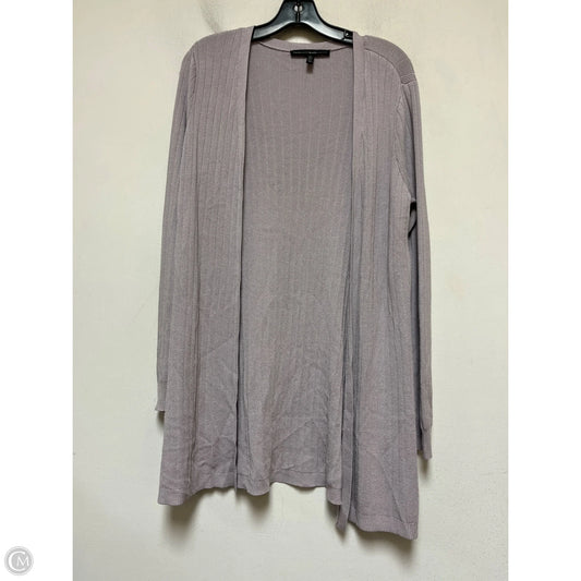 Cardigan By White House Black Market In Purple, Size: L