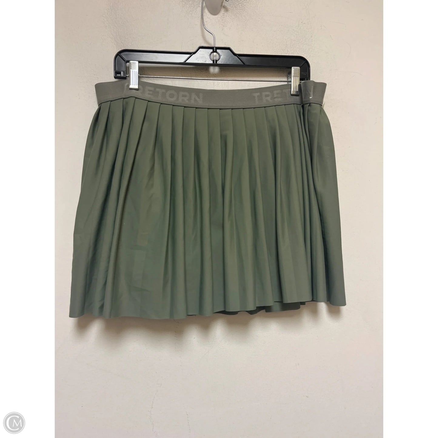Athletic Skort By Tretorn In Green, Size: Xl