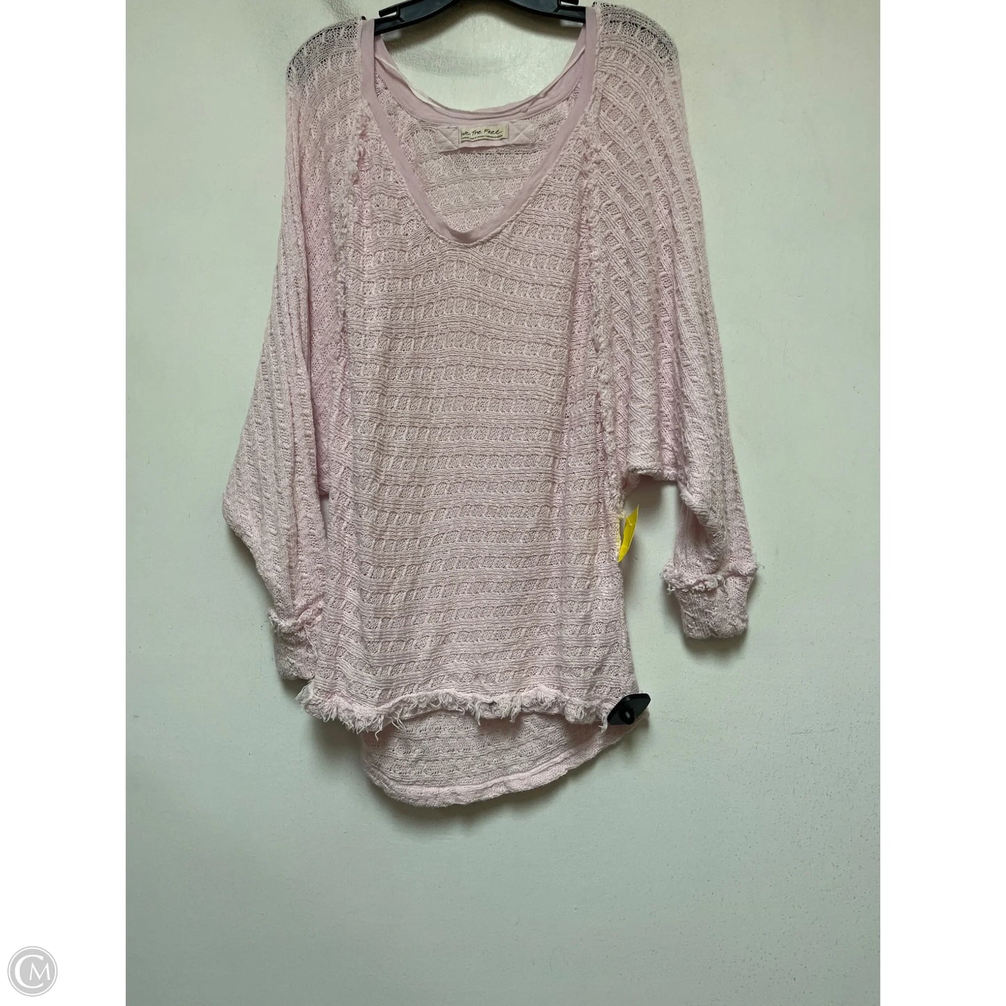 Top Long Sleeve By We The Free In Pink, Size: L