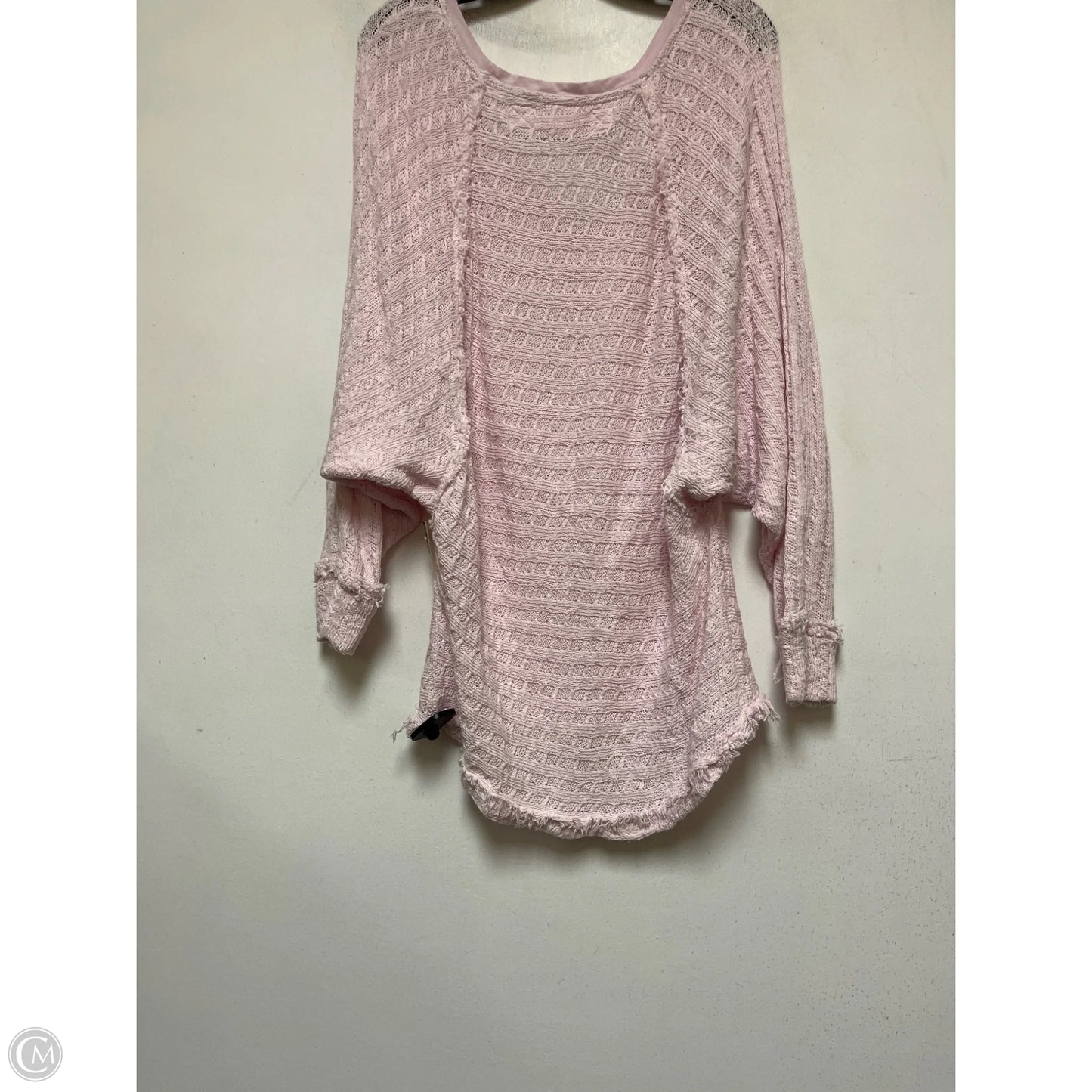 Top Long Sleeve By We The Free In Pink, Size: L