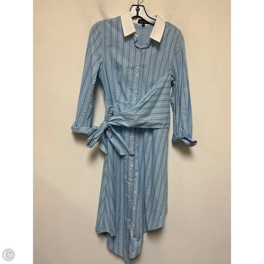 Dress Casual Midi By Lea & Viola In Blue, Size: S