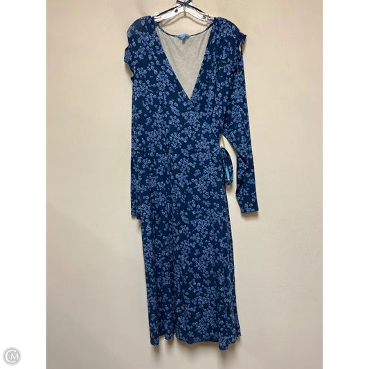 Dress Casual Midi By Draper James In Floral Print, Size: 3x