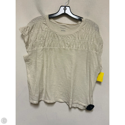 Top Sleeveless By Pilcro In Cream, Size: S