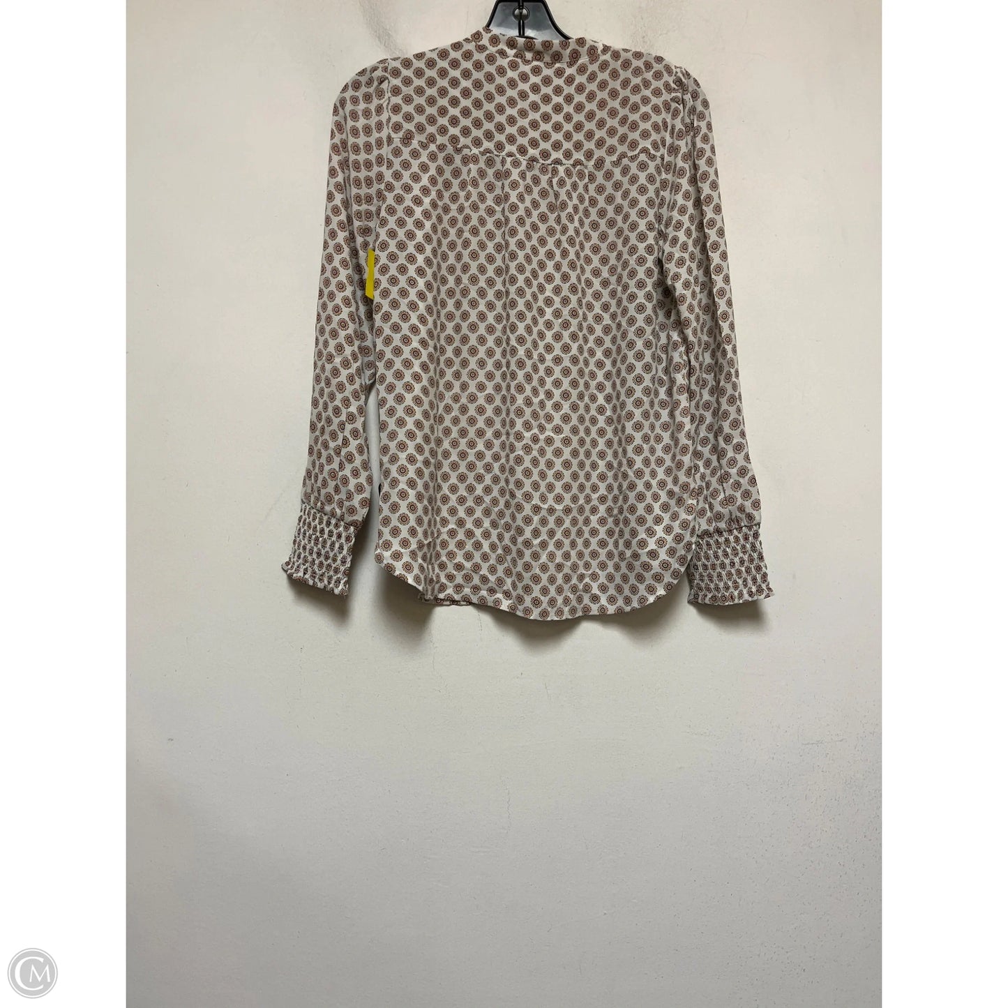 Top Long Sleeve By Loft In Geometric Pattern, Size: Xs