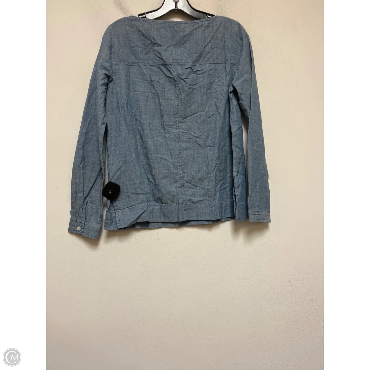 Top Long Sleeve By J. Crew In Blue, Size: Xs