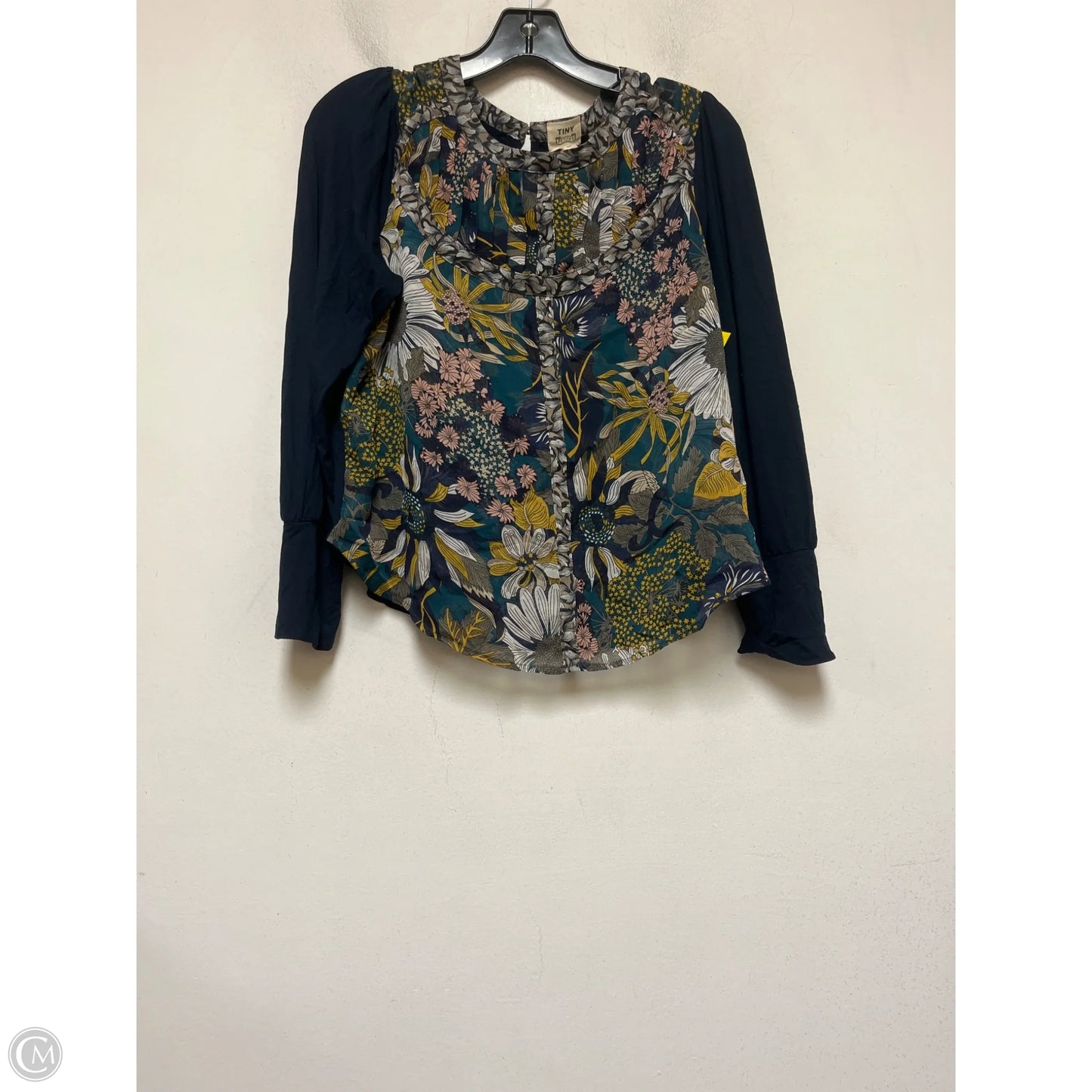 Top Long Sleeve By Tiny In Multi-colored, Size: S