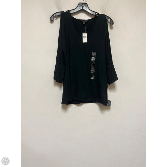 Top Long Sleeve By Banana Republic In Black, Size: Xs