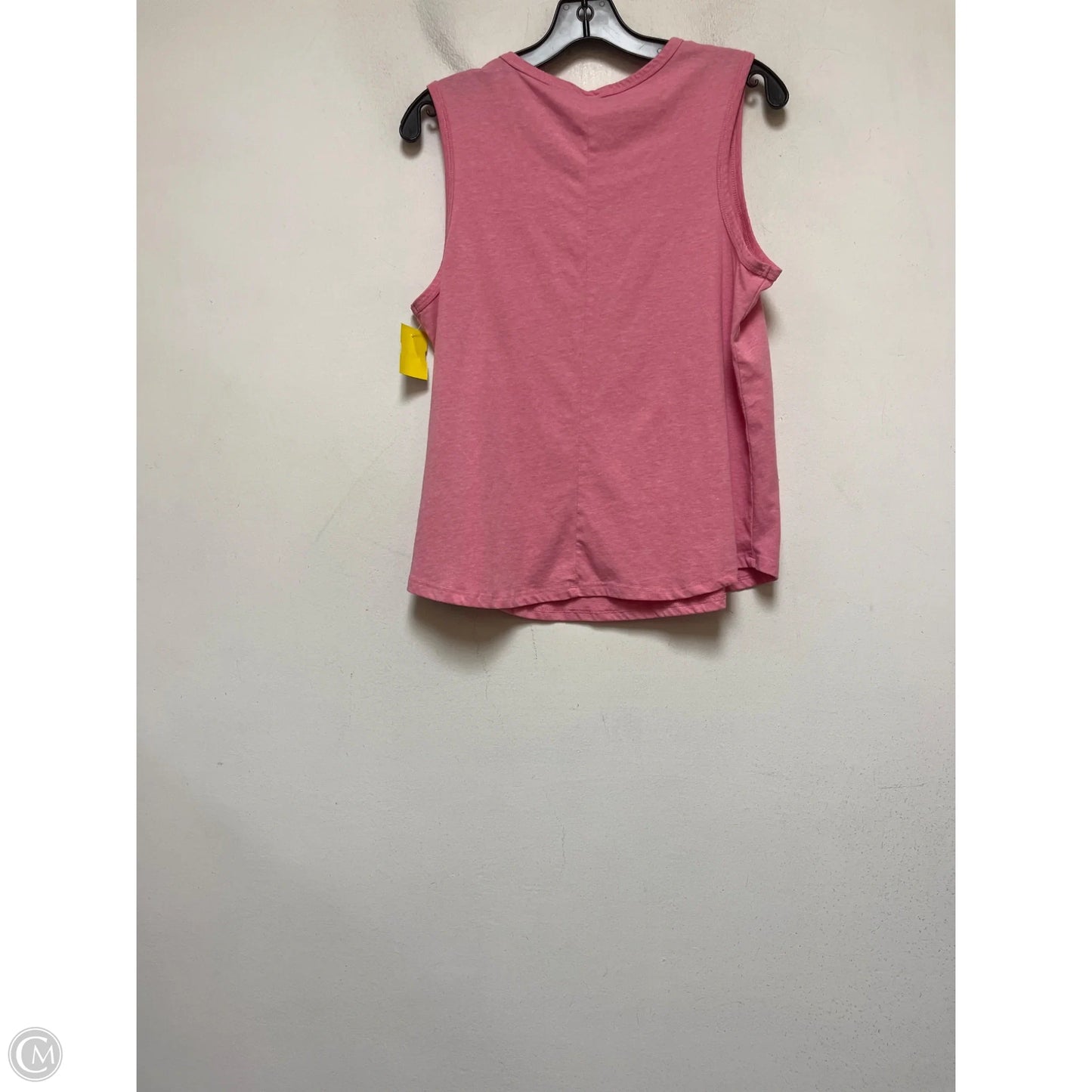 Top Sleeveless Basic By Disney In Pink, Size: L