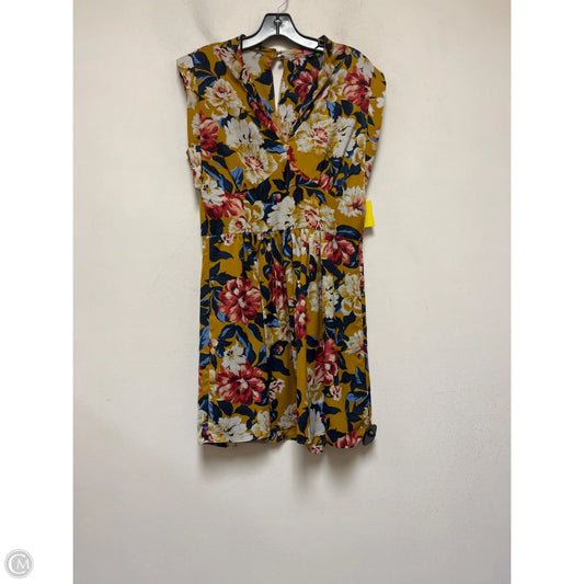 Dress Casual Short By Farm Rio In Floral Print, Size: M